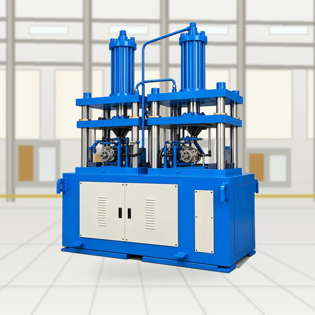 PVC paver block moulding machine